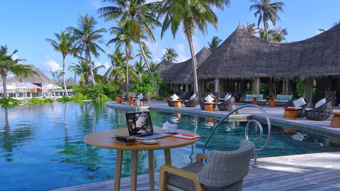 The Maldives also offers "workations" to digital nomads.