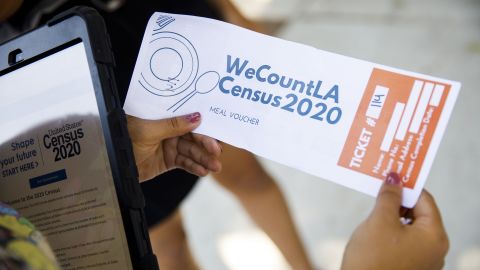 Some Los Angeles restaurants recently distributed free meal vouchers in an effort to boost census response rates. 