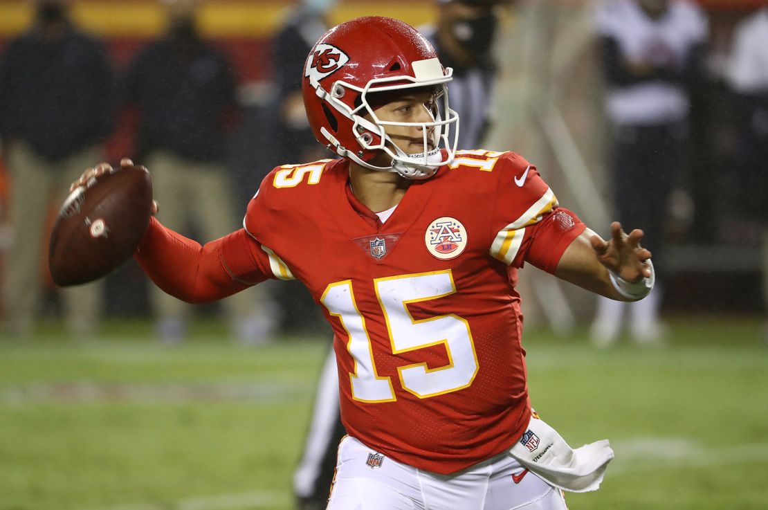 Chiefs quarterback Patrick Mahomes showed why he's one of the most dangerous players in the game after throwing for three touchdowns.