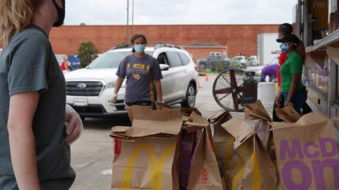 For six days, Patel and his staff offered brown bag meals to the Lake Charles community.