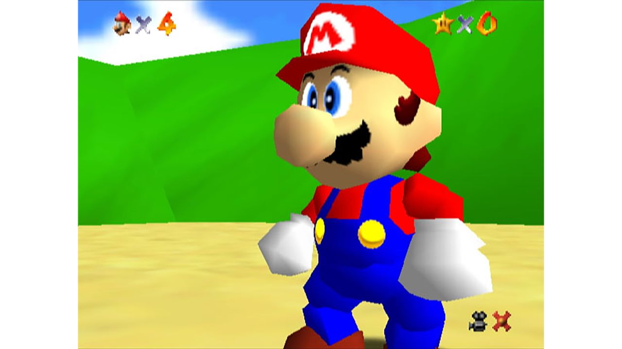 "Super Mario 64" was the first 3D Mario game.