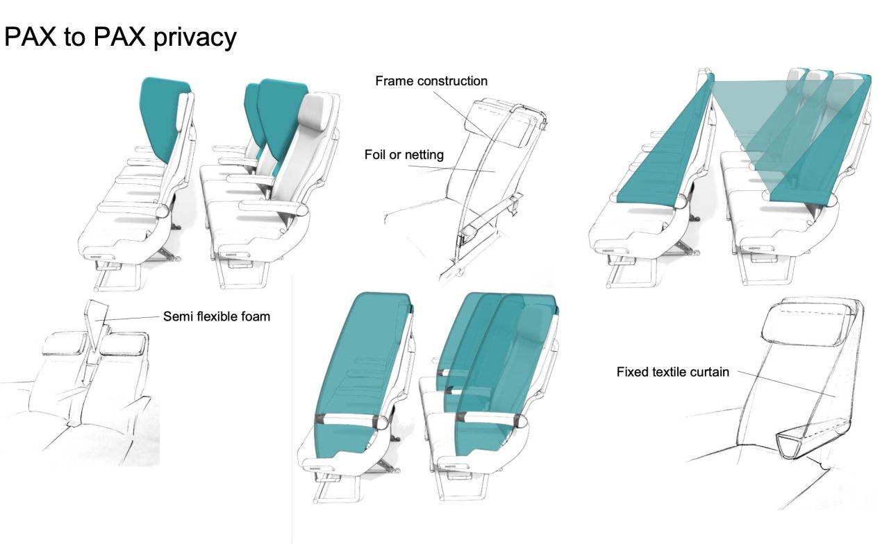 Recaro has proposed a number of side-on barrier options.