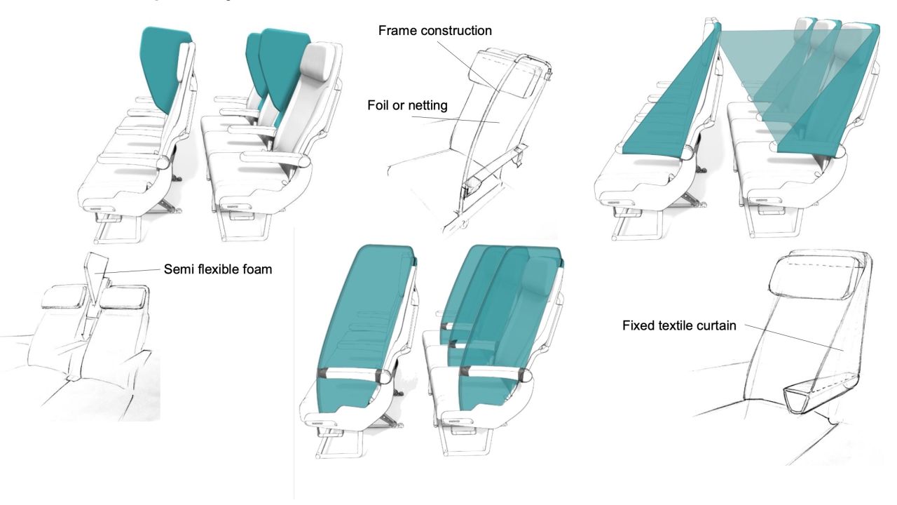 Recaro has proposed a number of side-on barrier options.