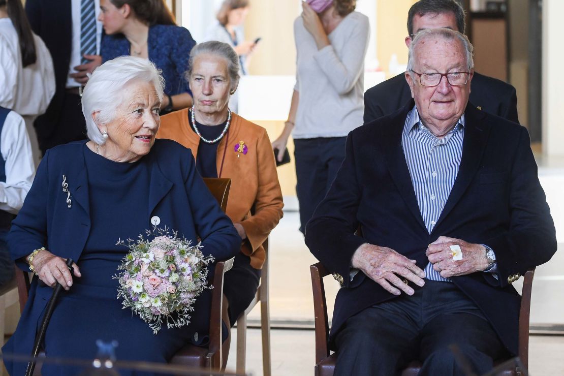 Albert, pictured with his wife, Queen Paola of Belgium, on July 9, 2020 
