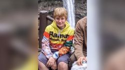 A family spokeswoman confirms to CNN that both Peggy Mosso, 71,and Wyatt Tofte, 13, (pictured) died in the wildfires in Marion County, Oregon.