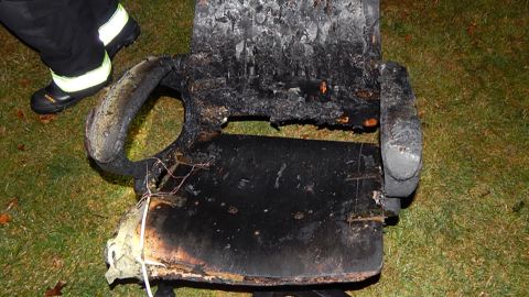 Customers warned that an AmazonBasics phone charger was dangerous before a young man woke up to a chair in flames.
