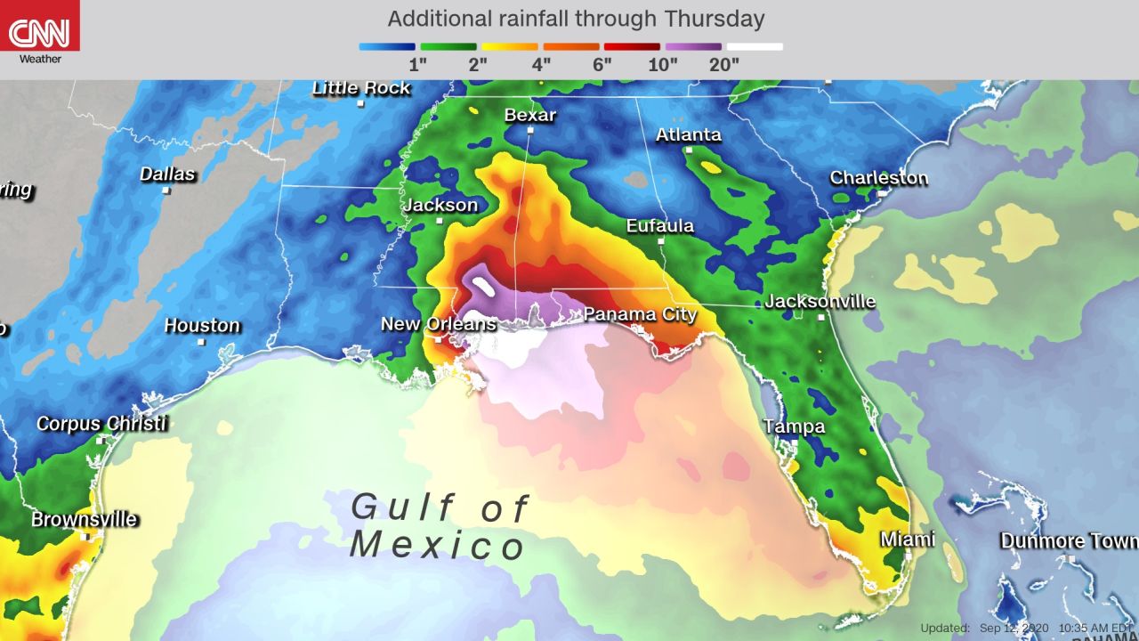 tropical depression 19 rain accum