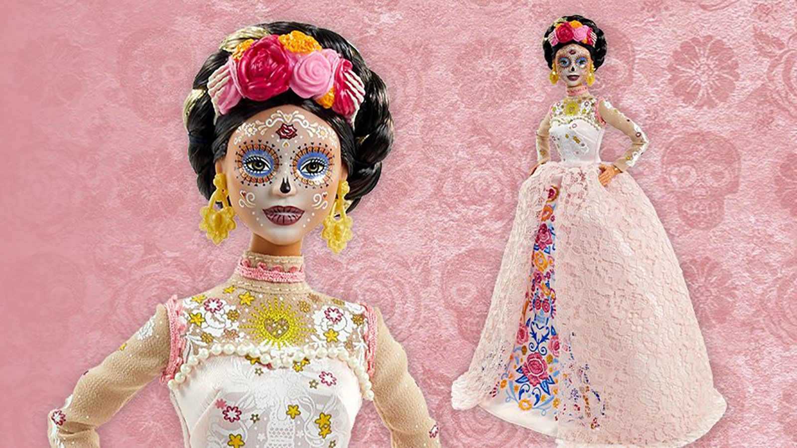 getuige Kloppen compileren Some say a 'Day of the Dead' Barbie is guilty of cultural appropriation.  Its designer says it is celebrating tradition | CNN
