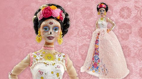 The 2020 Dia De Los Muertos Barbie retails for $75.99. 