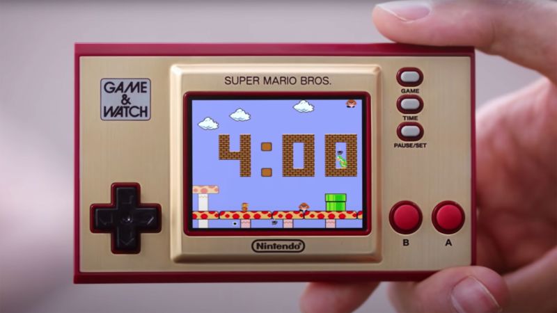 Nintendo is reviving Game & Watch, one of its oldest handhelds