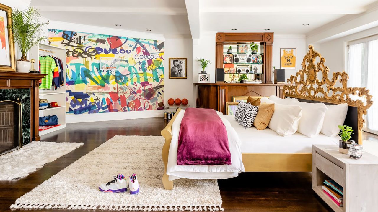 Guests will have the run of "Will's wing" of the decked-out mansion.