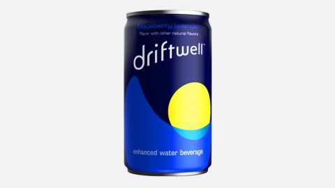 PepsiCo's newest drink is an enhanced water called Driftwell. It contains 200mg of L-theanine and 10mg of magnesium to help promote relaxation.