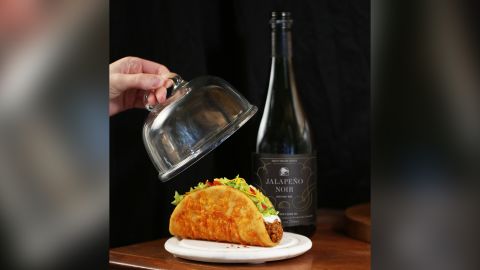 Taco Bell Canada is selling Jalapeño Noir wine for a limited time. 