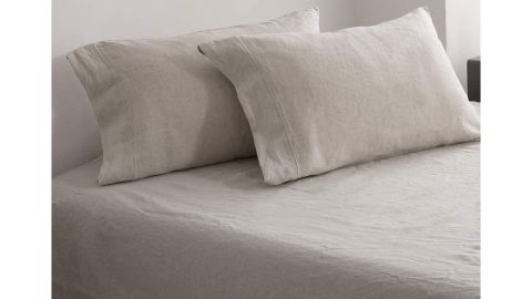Amazon Simple&Opulence 100% Washed Linen Sheet Set