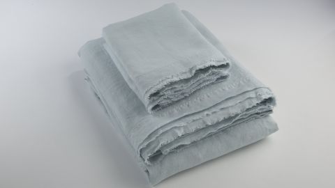 Saphyr Soft Washed Pure Linen Sheet Set