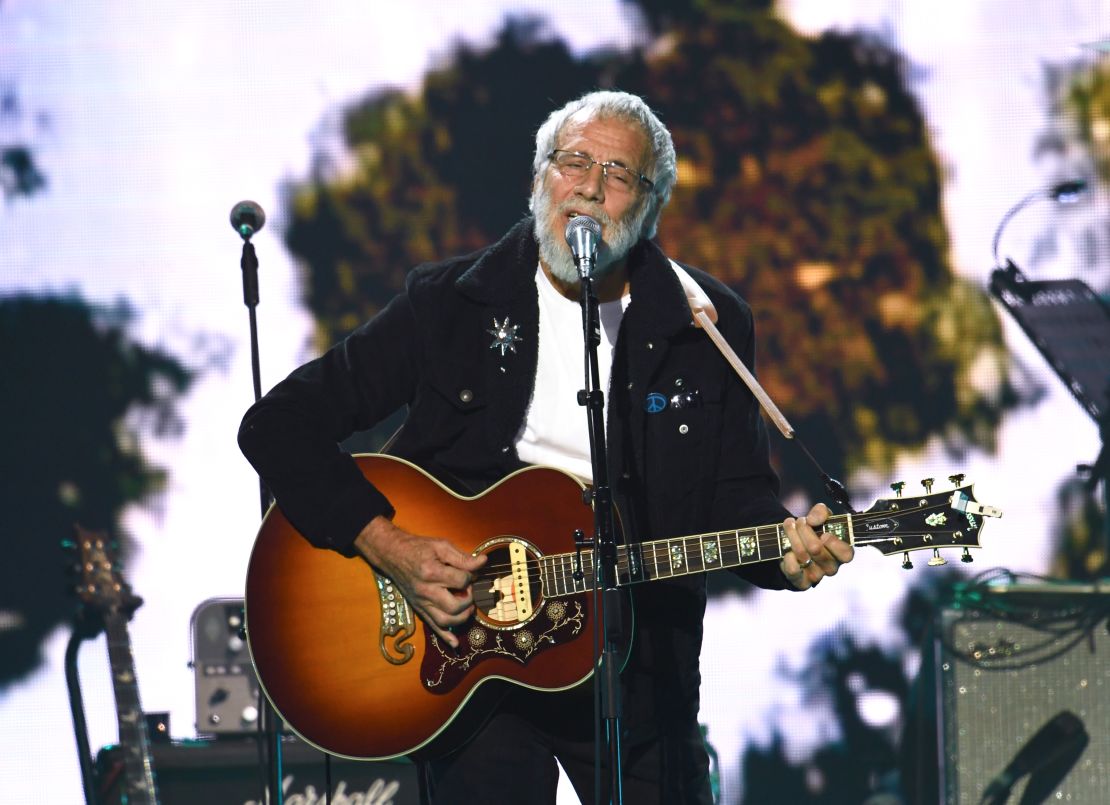 Yusuf Islam (formerly Cat Stevens) performed onstage during the "Music for the Marsden" benefit concert at The O2 arena on March 3 in London. 