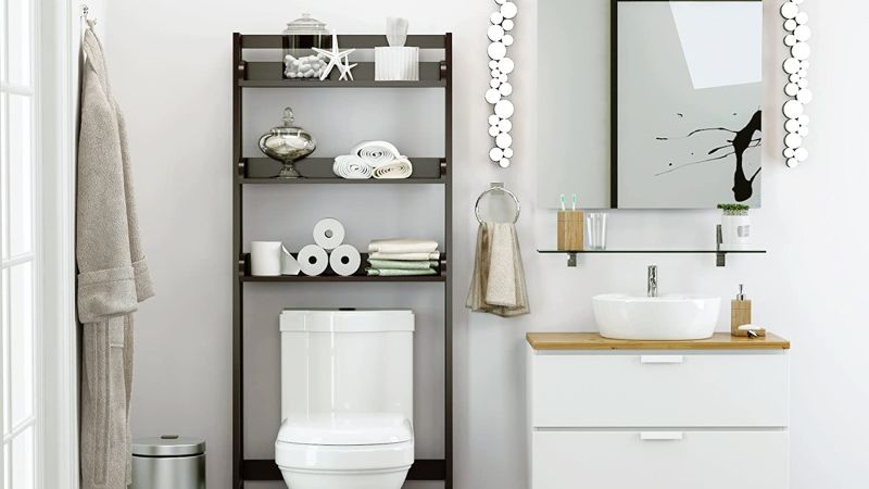 Small Bathroom Storage Ideas Cnn, How High To Hang Bathroom Cabinet Over Toilet