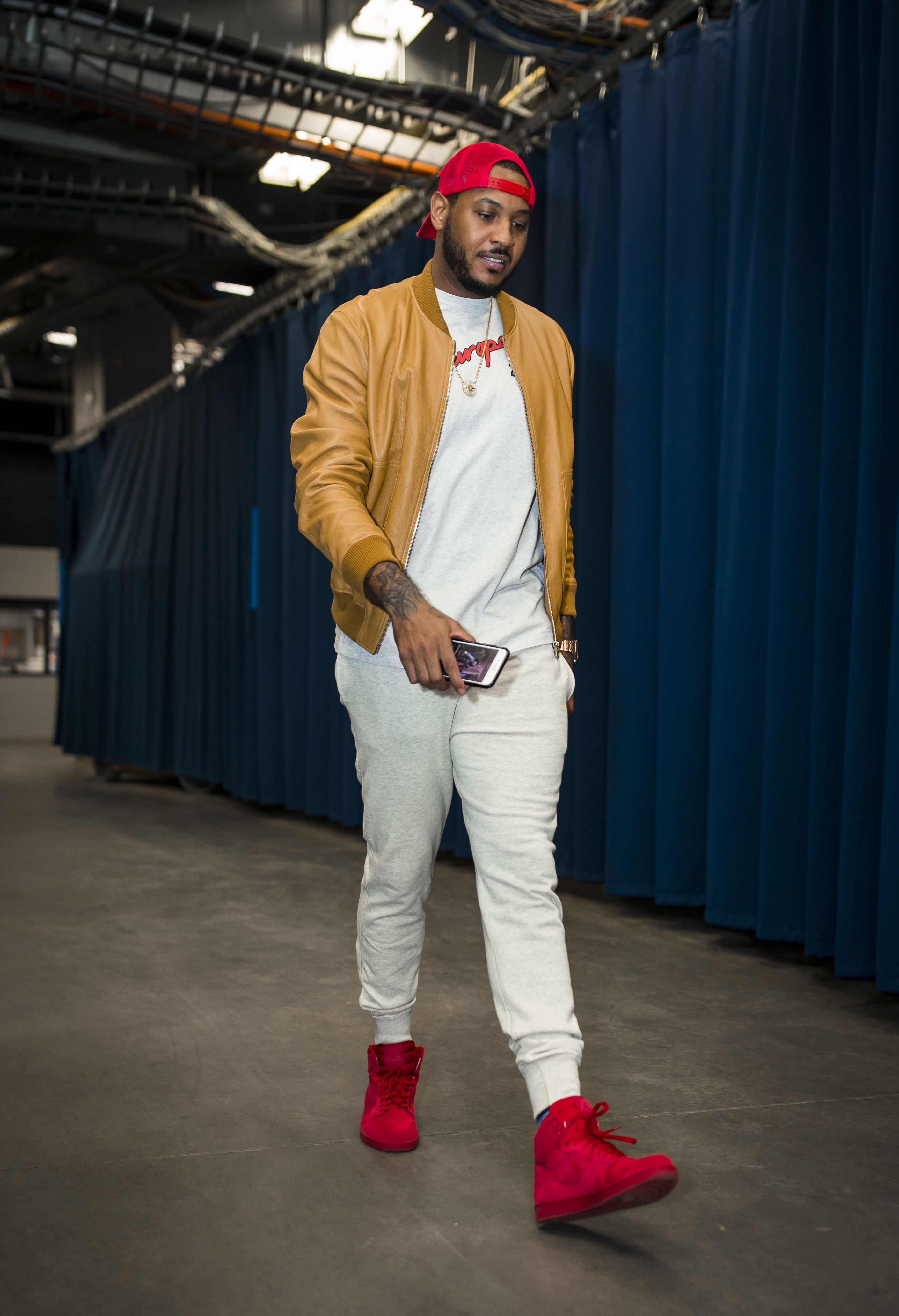 Carmelo Anthony Launches STAYME7O Debut Collection