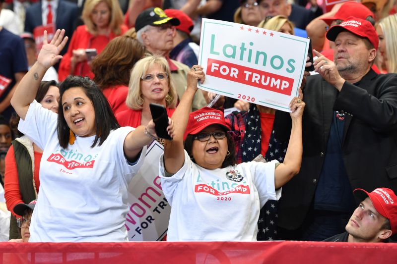 President Trump’s Reelection Effort To Court Latino Voters Puts ...