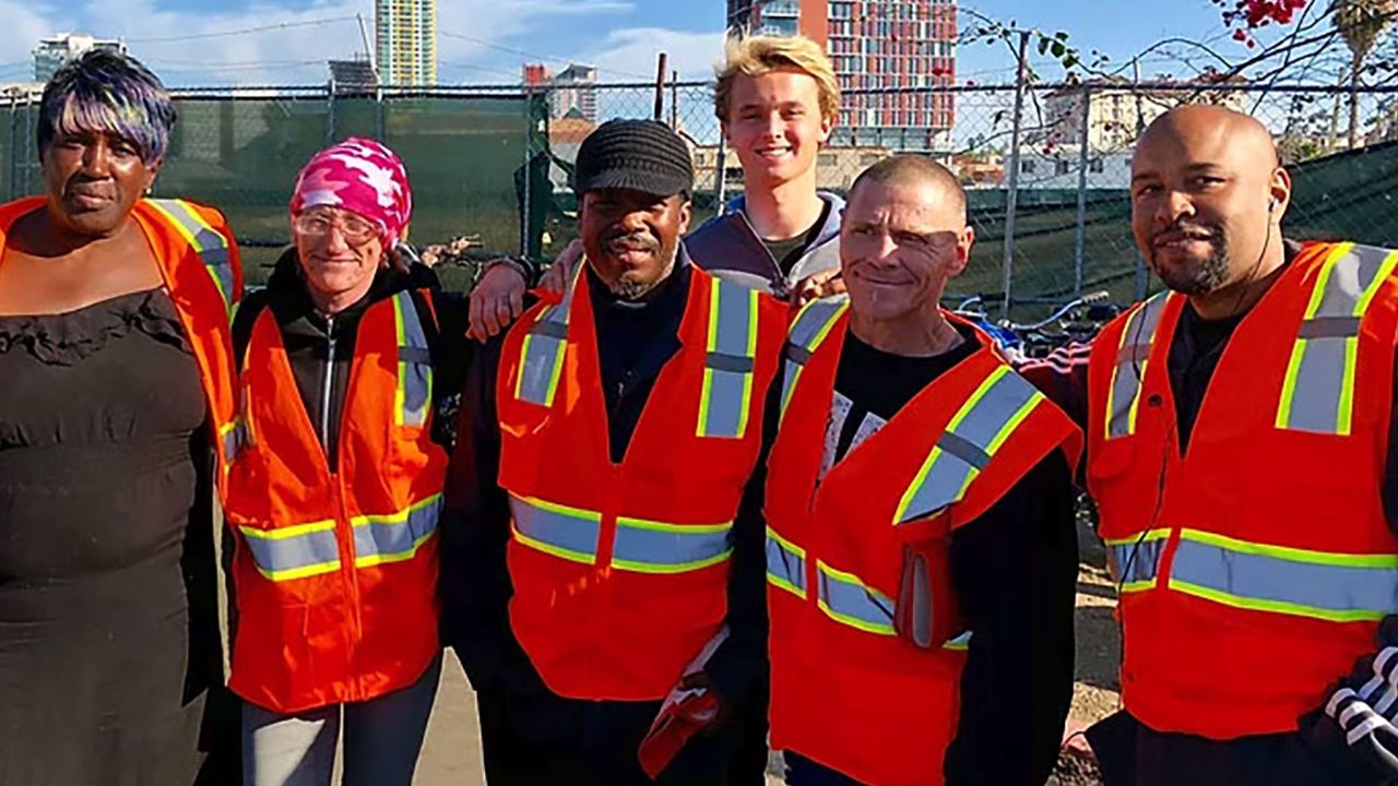 To date, Wheels of Change workers have removed 180 tons of trash from San Diego's streets.