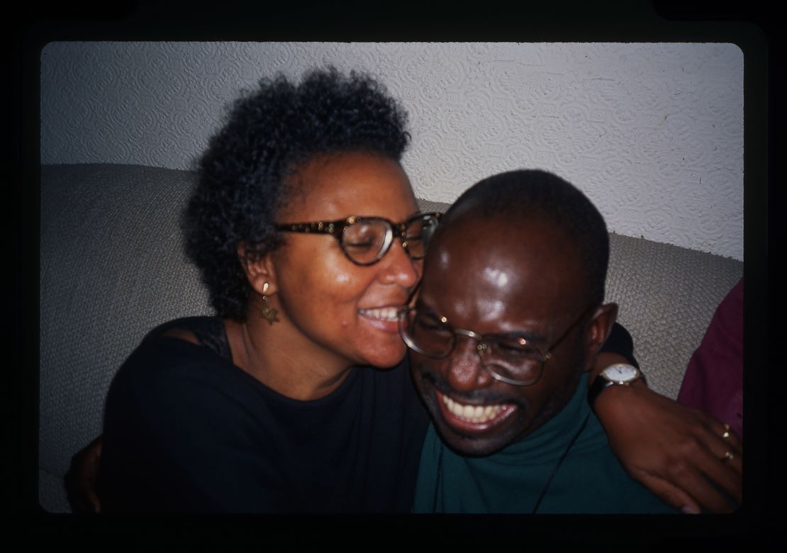 bell hooks and Marlon Riggs in New York in the early 1990s.