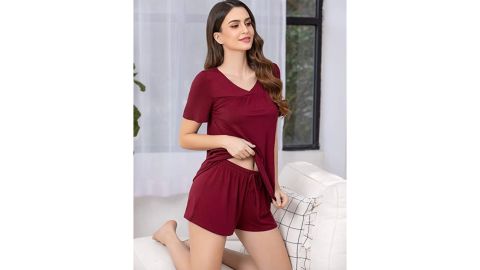 Avidlove Women's Short Sleeve Pajama Set