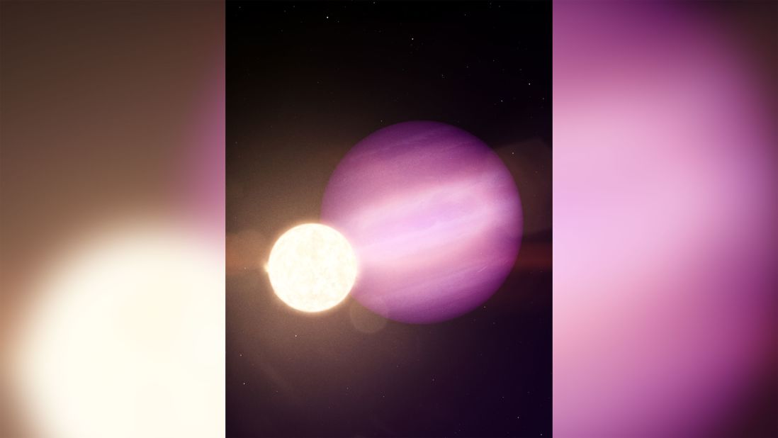 For the first time, an exoplanet has been found orbiting a dead star known as a white dwarf. In this artist's illustration, the Jupiter-sized planet WD 1856 b orbits the white dwarf every day and a half.