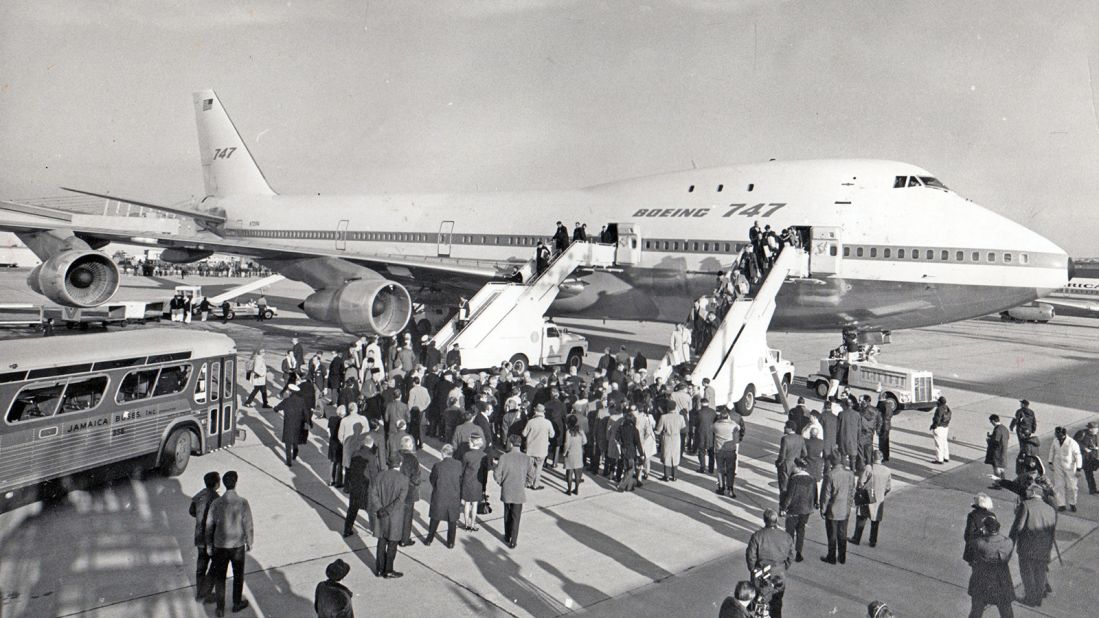 Nicknamed the "Jumbo Jet," the <a href="http://www.boeing-747.com/" target="_blank" target="_blank">Boeing 747-400 </a>changed the face of commercial travel and tourism. Launched in 1969, it more than doubled the seating capacity of commercial aircraft, ushering in an era of mass market air travel. The double-decker plane carried <a href="https://www.boeing.com/resources/boeingdotcom/company/about_bca/startup/pdf/historical/747-400-passenger.pdf" target="_blank" target="_blank">416 passengers</a>, a record it held for <a href="http://www.boeing-747.com/" target="_blank" target="_blank">37 years.</a>