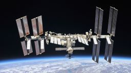 (Oct. 4, 2018) --- The International Space Station photographed by Expedition 56 crew members from a Soyuz spacecraft after undocking. NASA astronauts Andrew Feustel and Ricky Arnold and Roscosmos cosmonaut Oleg Artemyev executed a fly around of the orbiting laboratory to take pictures of the station before returning home after spending 197 days in space. The station will celebrate the 20th anniversary of the launch of the first element Zarya in November 2018. Credit: NASA/Roscosmos