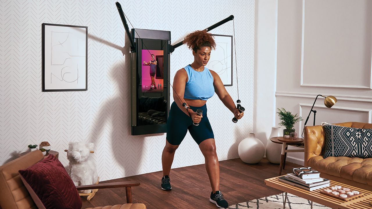 Strength training system Tonal's unit sales grew 800% in 2020 as people sought to stay in shape from home.