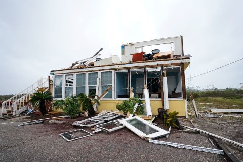 The business of Joe and Teresa Mirable was damaged in Perdido Key, Florida.