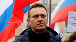 Russian opposition leader Alexei Navalny in Moscow, Russia on February 24, 2019
