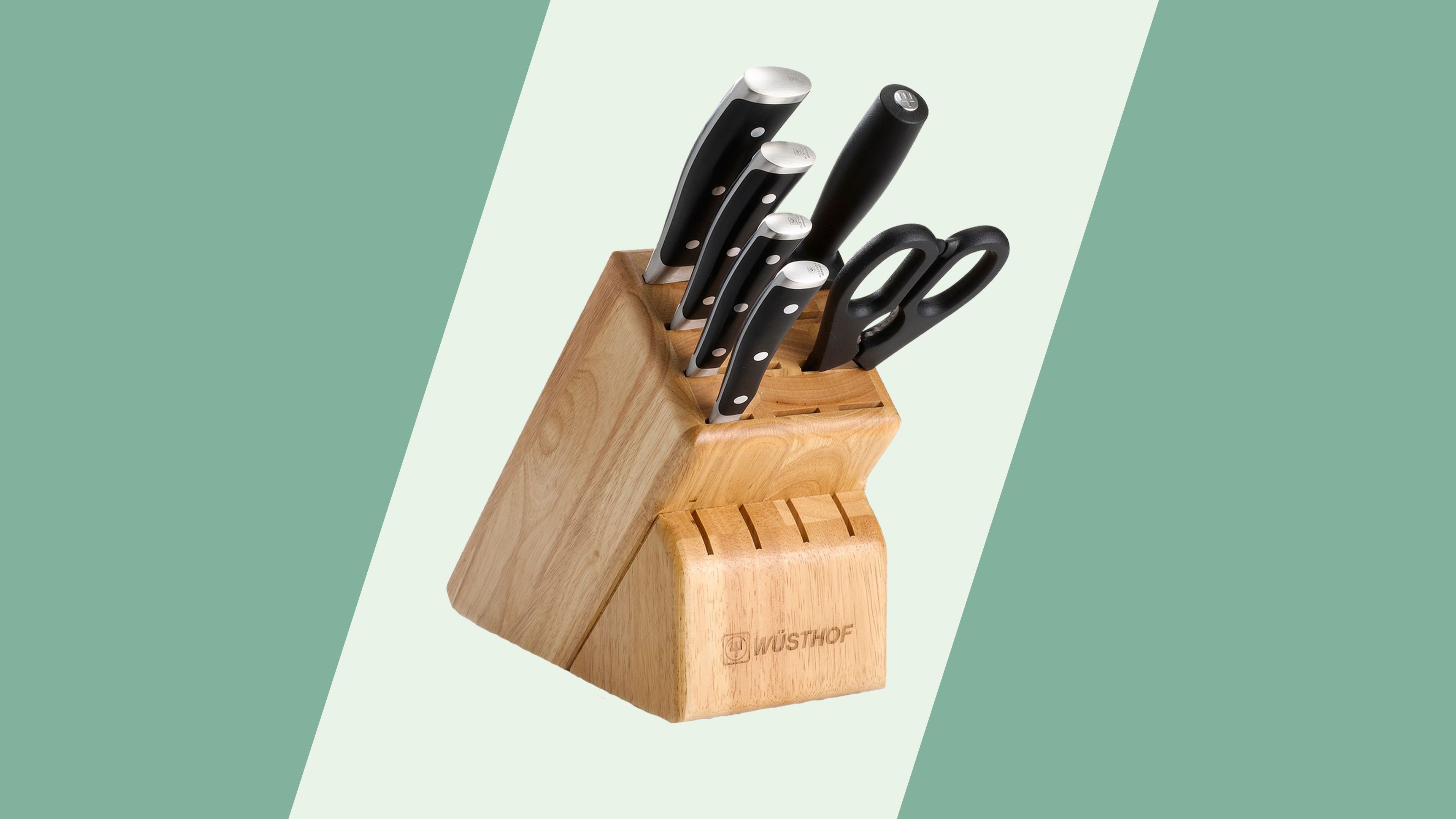  Calphalon Kitchen Knife Set with Self-Sharpening Block,  15-Piece Classic High Carbon Knives : Everything Else