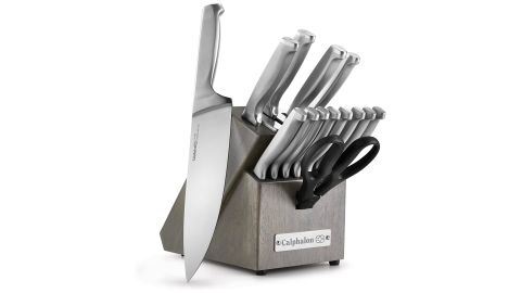 Calphalon Classic Self-Sharpening Stainless Steel 15-piece Knife Block Set