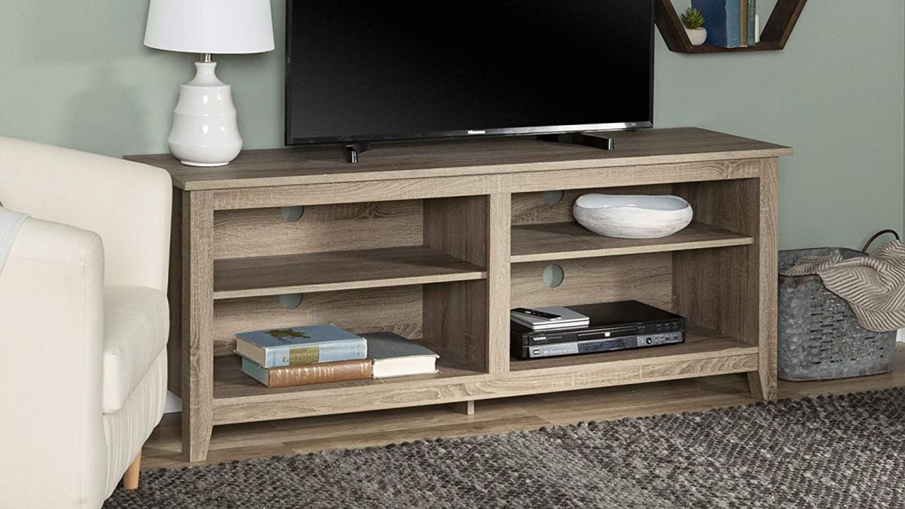 Walker Edison Wood 58-Inch Console
