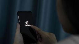 Mandatory Credit: Photo by CHINE NOUVELLE/SIPA/Shutterstock (10760180d)
The logo of TikTok is seen on a smartphone screen in New York, the United States, Aug. 30, 2020. TO GO WITH "Planned TikTok deal entails China's approval under revised catalogue: expert"
China Technology Revised Catalogue Tiktok - 30 Aug 2020