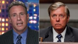 Chris Cuomo Lindsey Graham split