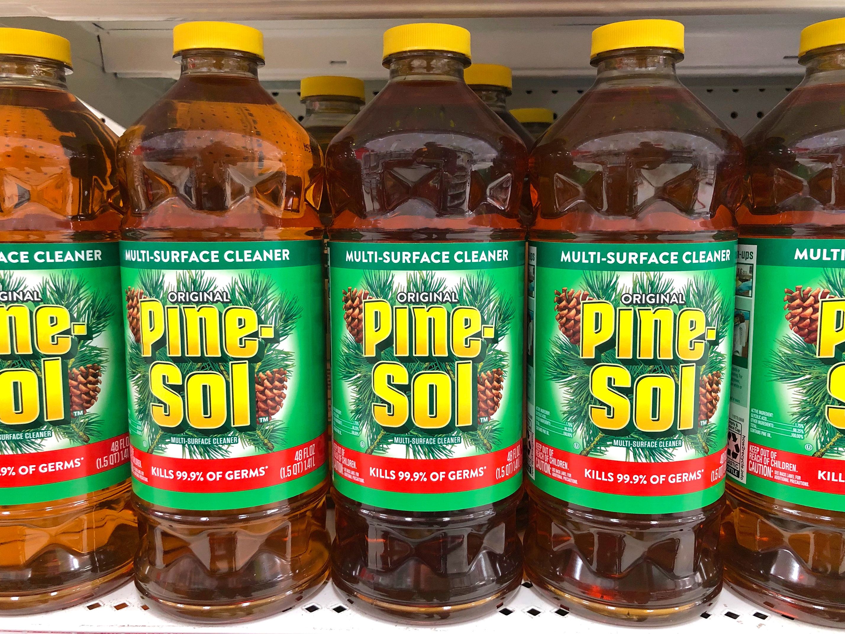 Pine-Sol cleaner has been approved to kill coronavirus on ...