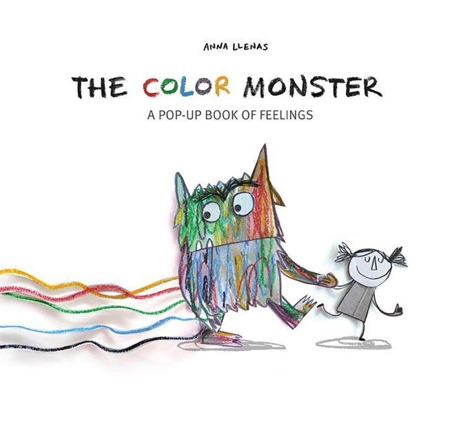 "The Color Monster: A Pop-up Book of Feelings" by Anna Llenas