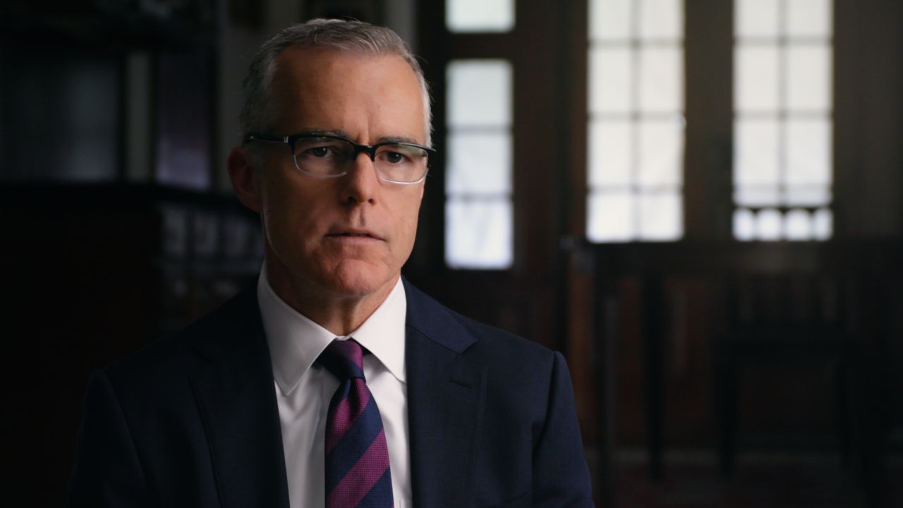 Former acting FBI director Andrew McCabe.