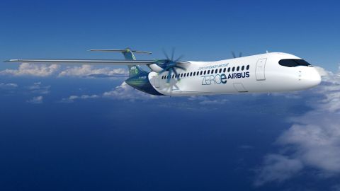 Airus ZEROe turboprop design.