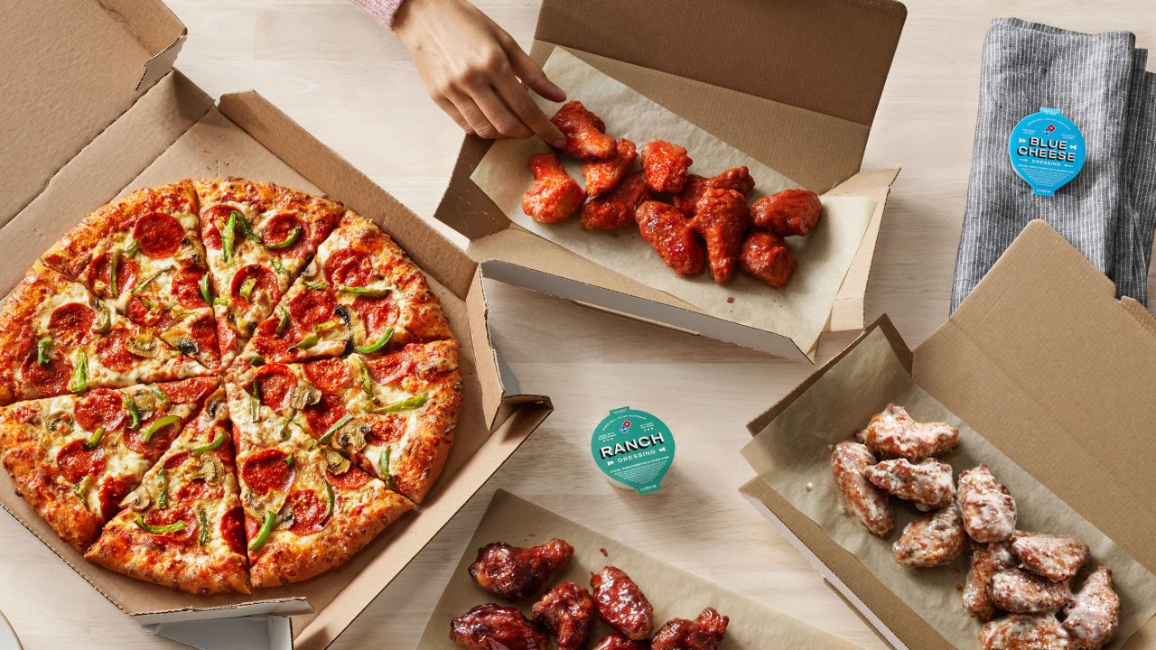 Domino's relaunched its chicken wings this summer. 