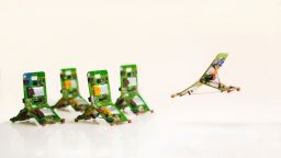 Insect-inspired robots that can jump, fly and climb are almost here. Pictured: a trap-jaw ant inspired origami robot