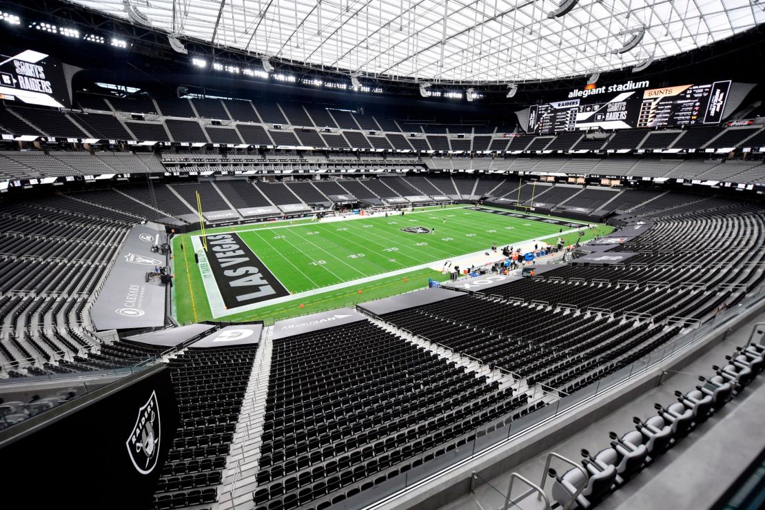 Las Vegas Raiders christen ‘Death Star’ stadium with victory over New ...