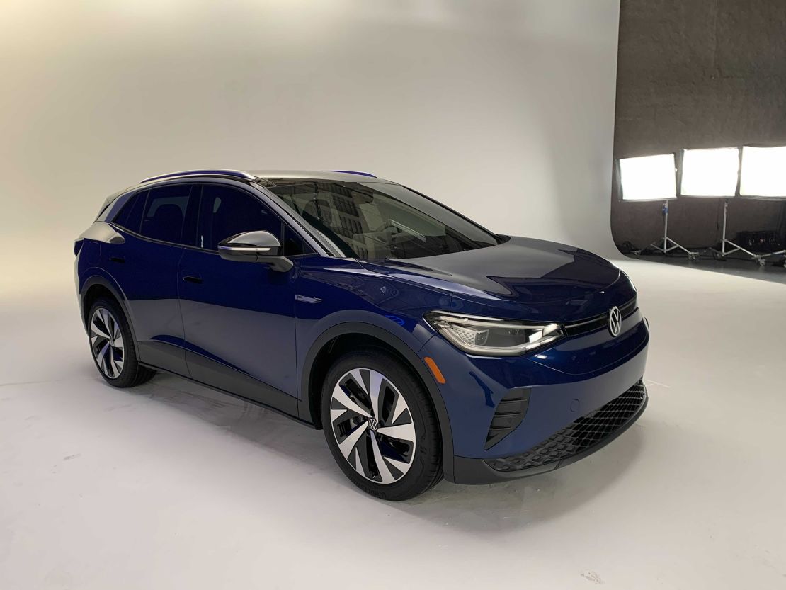 The Volkswagen ID.4 is VW's first electric SUV.