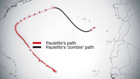 Tropical Storm Paulette is back as a "zombie" storm.