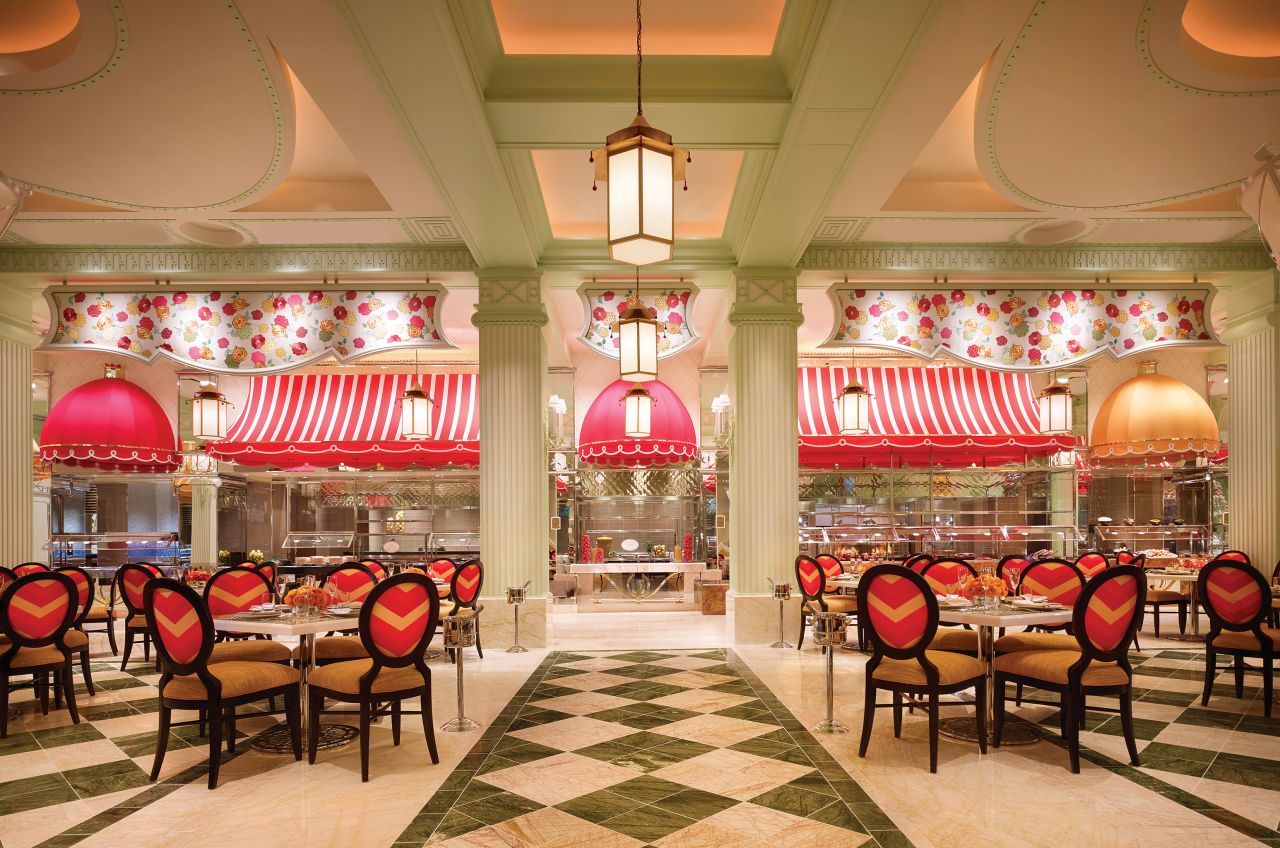 The buffet restaurant at the Wynn Las Vegas is currently closed.