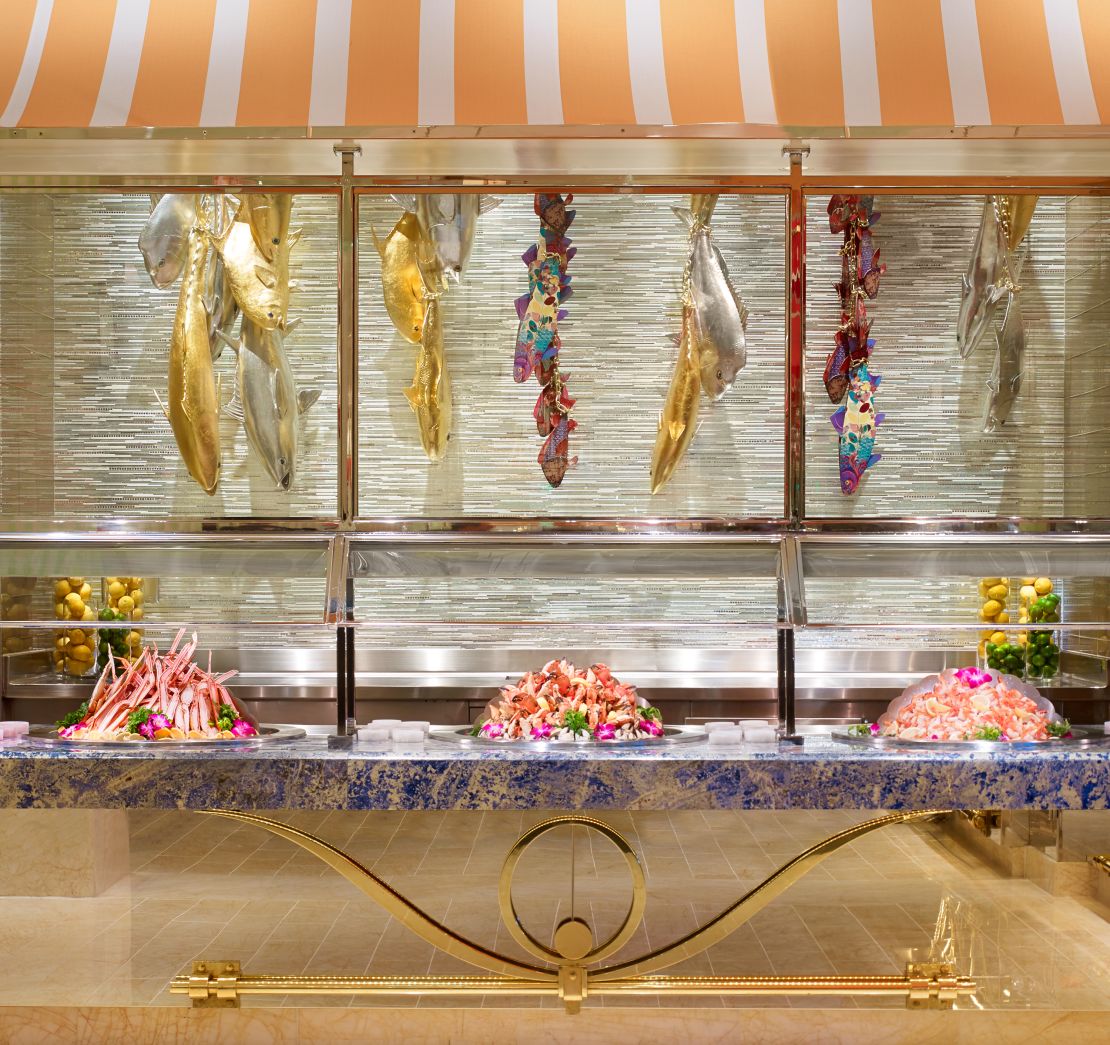 The buffet at the Wynn Las Vegas recently closed after reopening in June.