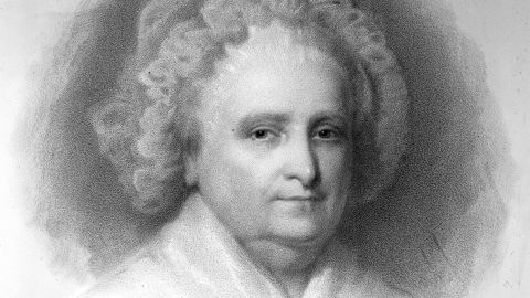 The first "first lady" Martha Washington.