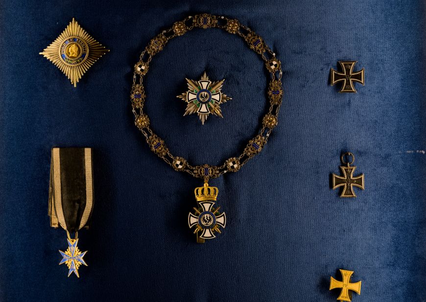 The Pour le Mérite (Order for Merit), which was established by King Frederick II in 1740, was one of highest honors the King of Prussia could bestow on a subject.